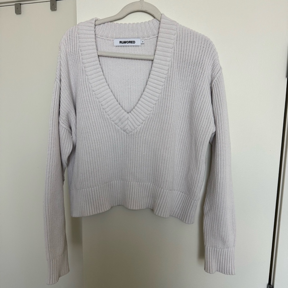 Rumored V-Neck Sweater